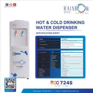 Hot and cold water dispenser